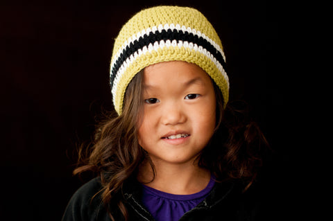 Crocheted Avocado Beanie