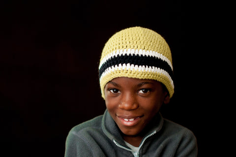 Crocheted Avocado Beanie