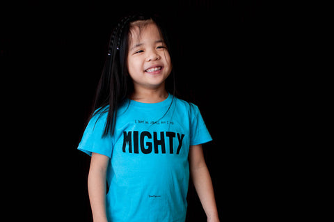 I Am Mighty Turquoise Toddler T-Shirt
