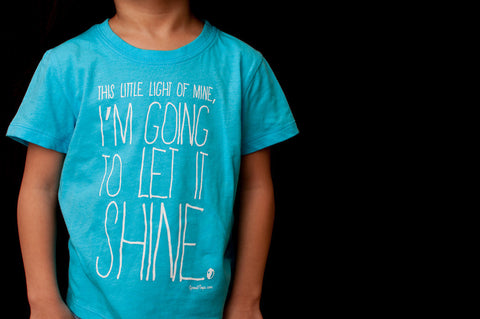 This Little Light of Mine Turquoise Toddler T-shirt